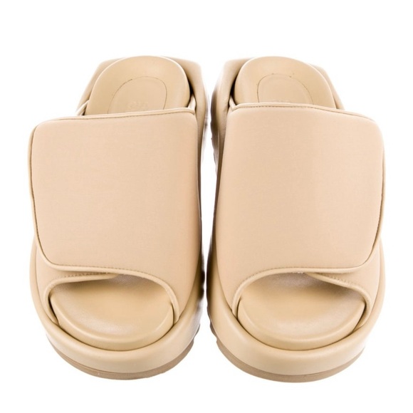 Gia Borghini Shoes - Gia Borghini - Beige Women's Slide Sandals- Sz 8